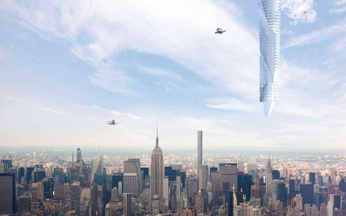 ‘World’s tallest skyscraper’ would hang upside down from an asteroid