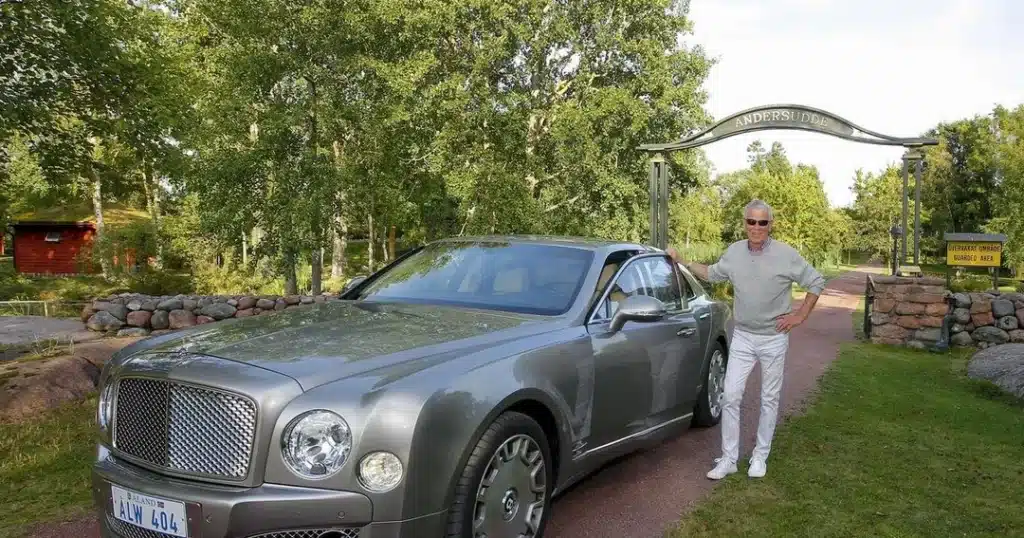 Anders Wiklof was fined over $121,000 for speeding 20mph over the speed limit.