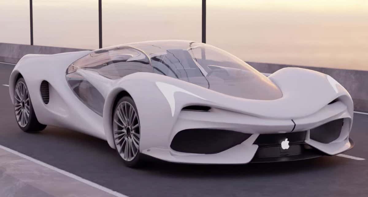 Apple iCar concept by YouTuber Tech Blood