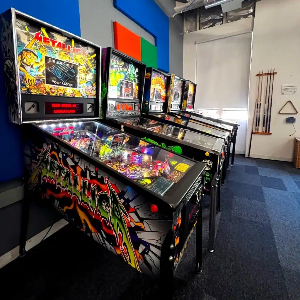 Arcade room at Meta headquarter