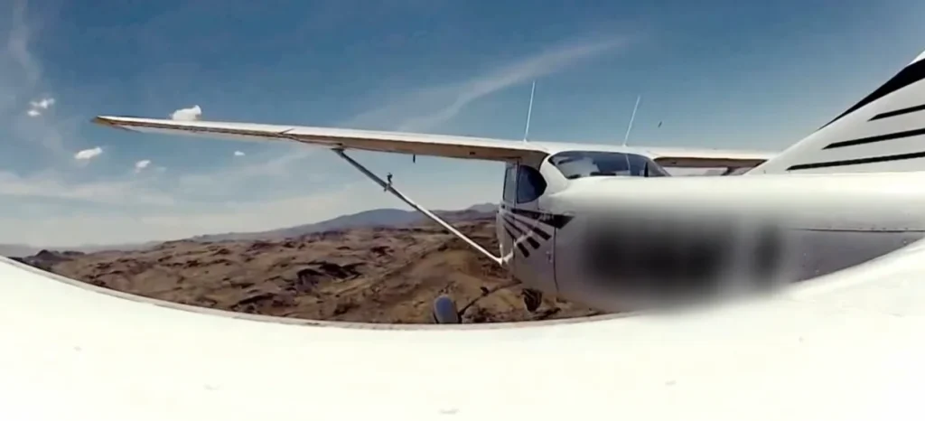 Pilot flying civilian aircraft tries to see how close he can get to Area 51 before he's told to get out of there