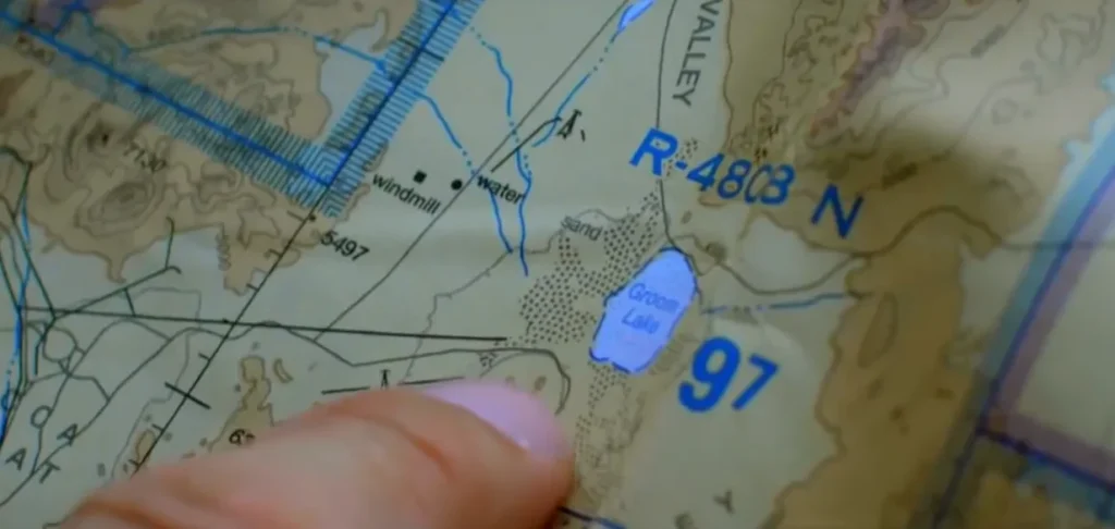 Pilot flying civilian aircraft tries to see how close he can get to Area 51 before he's told to get out of there