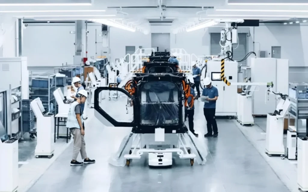 Xpeng just launched the world's first mass production line for flying cars