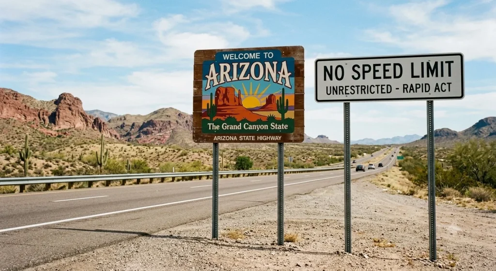 Arizona could become the first US state to get its own unrestricted highway, a German-style Autobahn, thanks to a new bill put forward by Arizona State Representative Nick Kupper