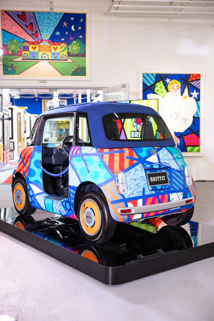 The adorable Fiat Topolino is finally coming to America and this art version is a masterpiece