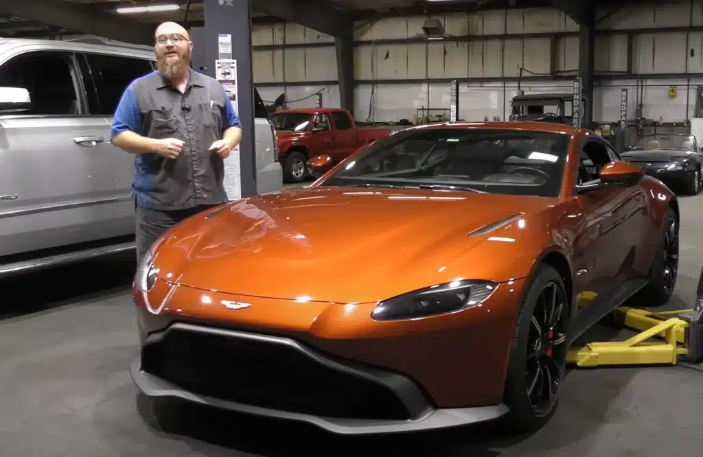Man quoted eye-watering price for oil change at Aston Martin, Kansas mechanic saves the day