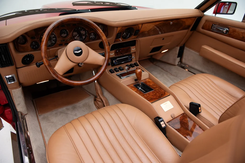 Aston Martin that featured in Dynasty is now being sold and that’s only a small part of its fascinating past