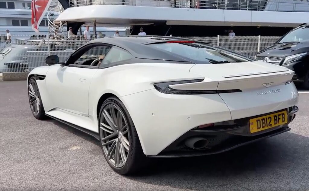 Aston Martin DB12 in Monaco
