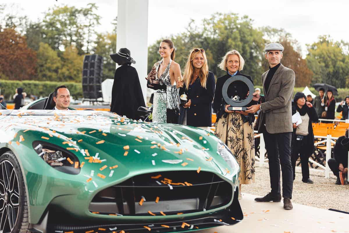 Aston Martin DBR22 at the Chantilly Arts & Elegance