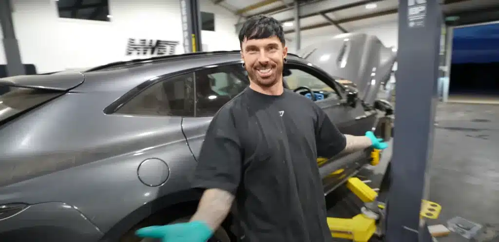 Man who bought Aston Martin DBX dirt cheap because it was completely submerged underwater finally attempts to start it