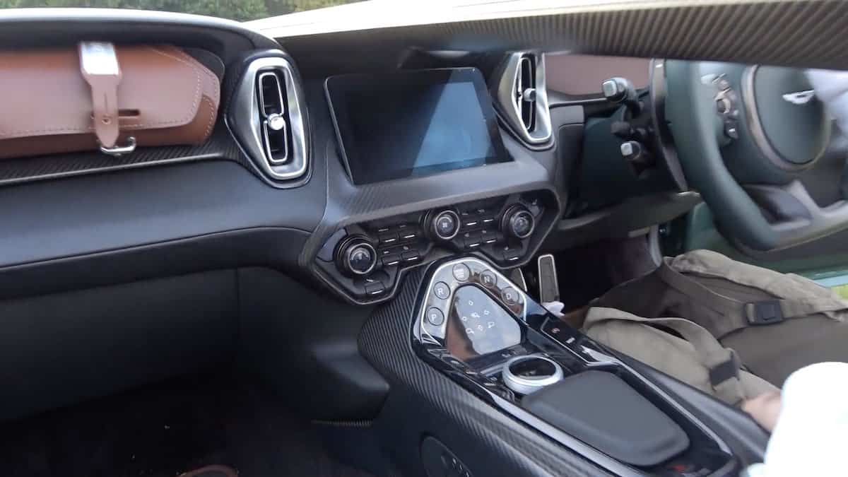 Interior of the Speedster
