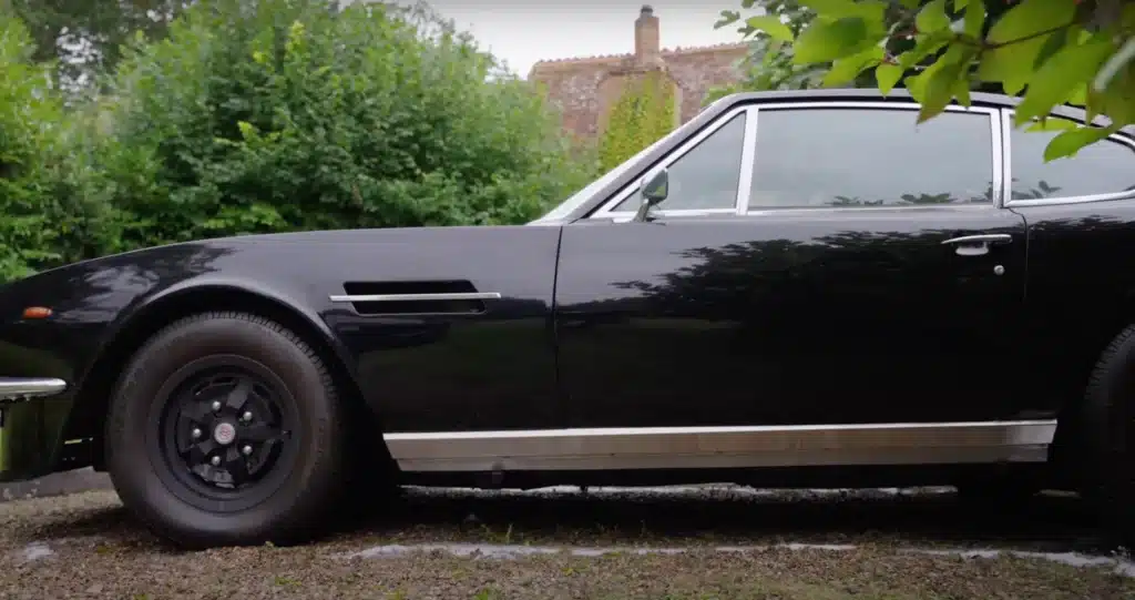 Aston Martin V8 Vantage barn find