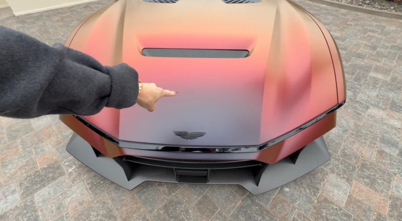 Supercar Blondie unveils the $1.9M 1-of-150 Aston Martin Valen and walks through the eye-catching design features