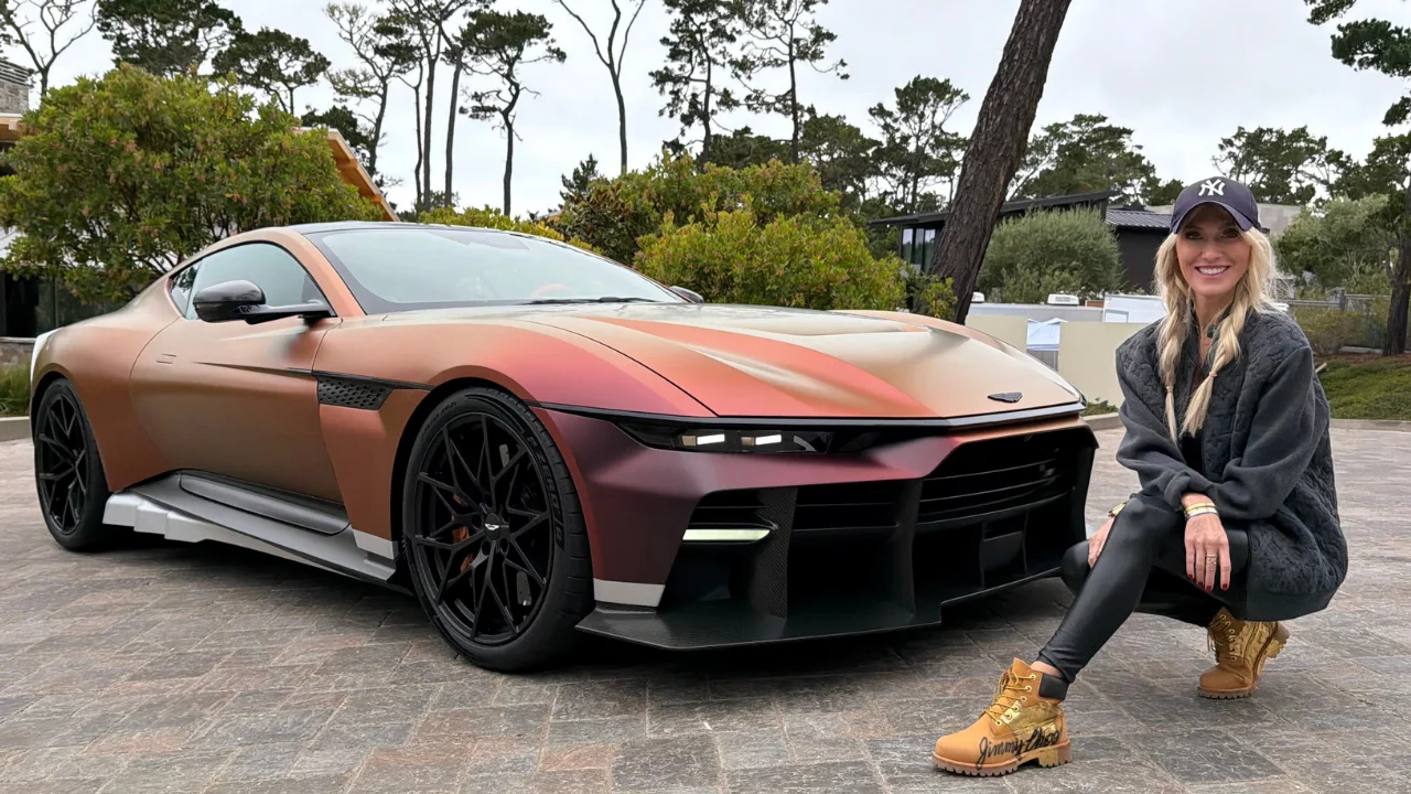 Supercar Blondie unveils the $1.9M 1-of-150 Aston Martin Valen and walks through the eye-catching design features