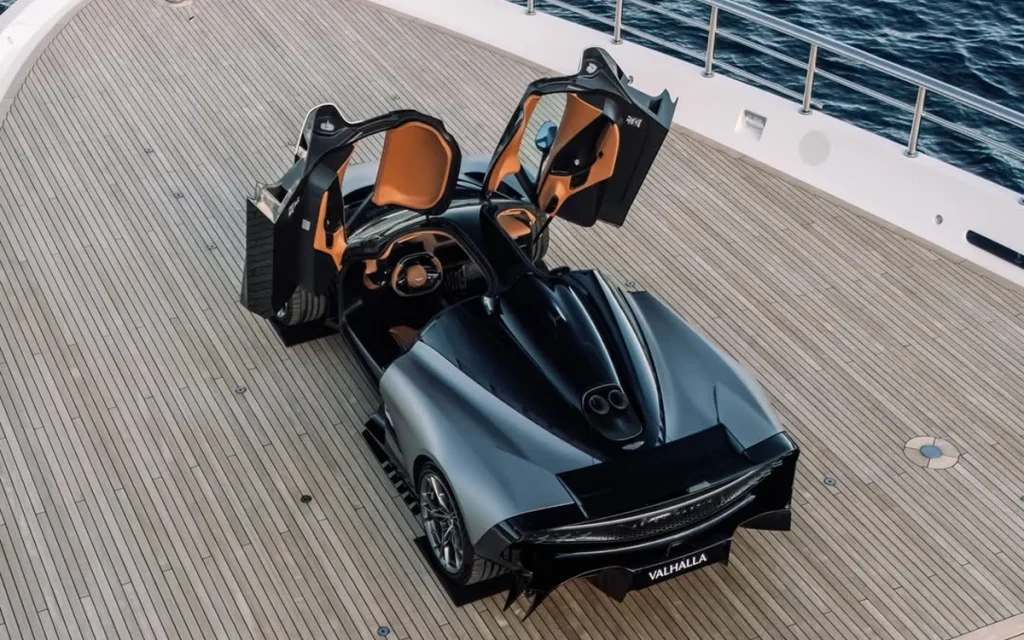 Aston Martin has showcased its new flagship $1M Valhalla hypercar in the finest way possible, parking it on the deck of a $200M boat at the Monaco Yacht Show