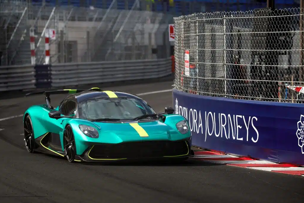 Aston Martin Valhalla debuts in Monaco with Fernando Alonso at the wheel
