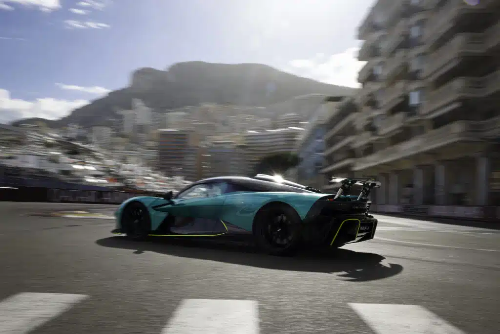 Aston Martin Valhalla debuts in Monaco with Fernando Alonso at the wheel