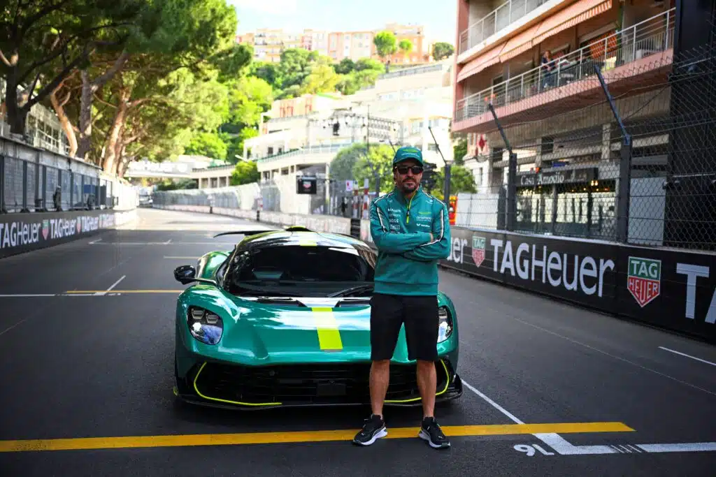 Aston Martin Valhalla debuts in Monaco with Fernando Alonso at the wheel