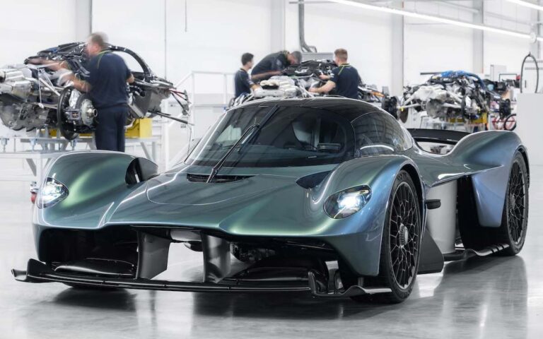 The first customer-delivered Aston Martin Valkyrie coupe