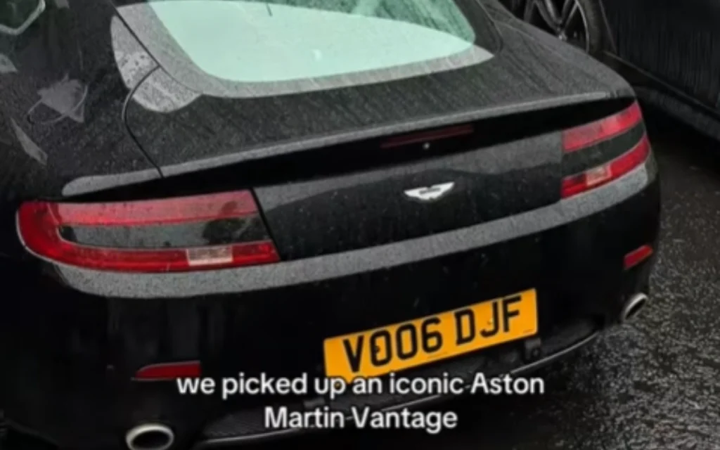 One doesn't usually drive an Aston Martin Vantage for a weekend trip in Scotland, but one Brit decided this was essential for his James Bond Skyfall photoshoot.