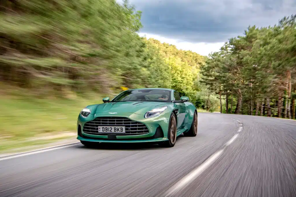 The Aston Martin V8 in cars like the Vantage uses Mercedes-AMG engines, a partnership that secures performance and keeps the brand competitive
