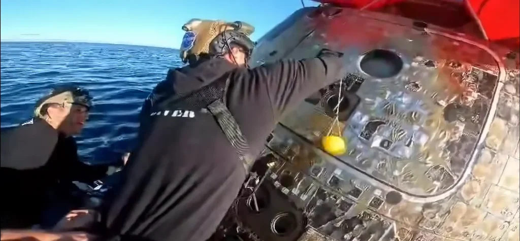 The moment the Artemis II astronauts returned home from space has somehow become the world’s best unboxing video