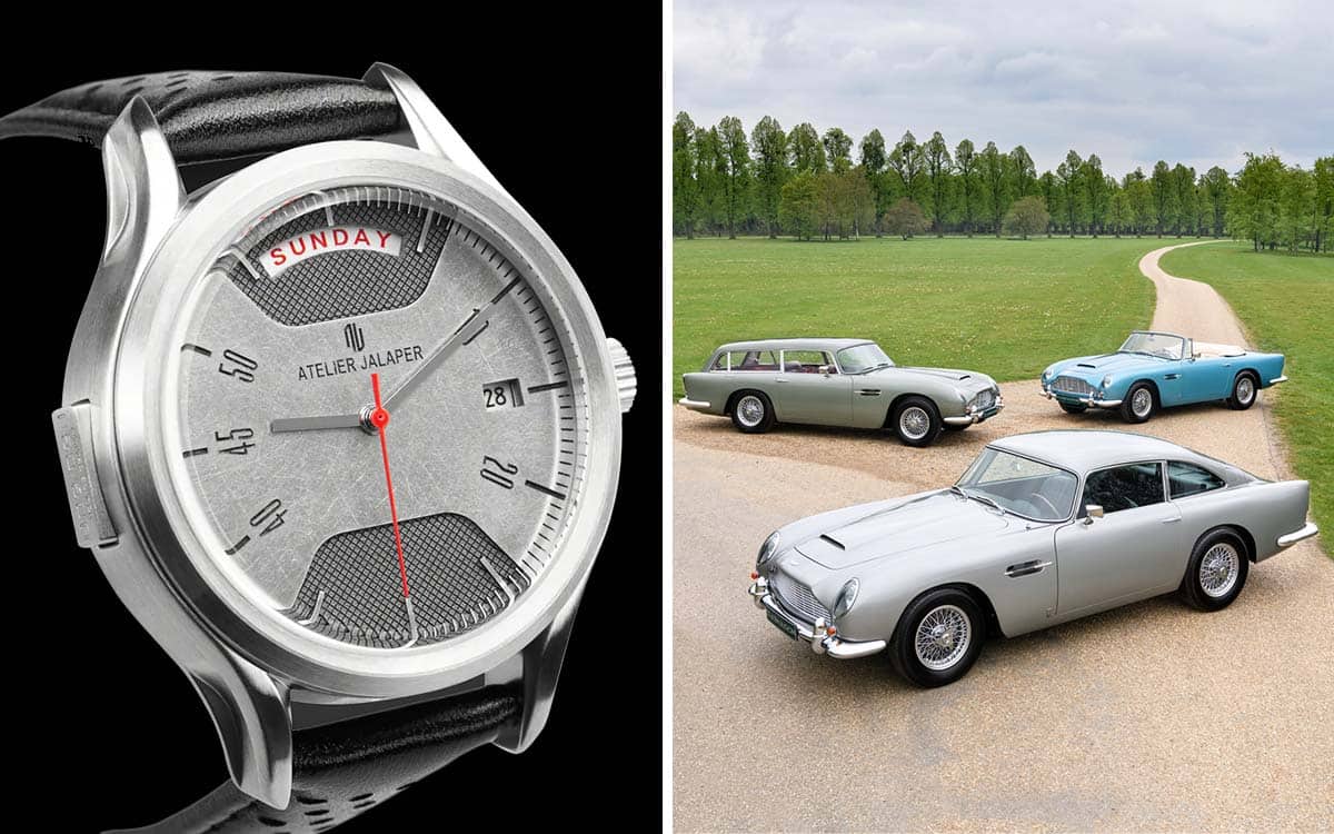 The DB5 you can actually afford – this watch is made with the hood from an Aston Martin