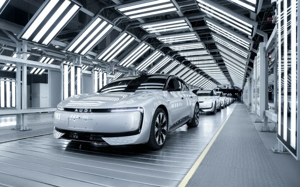 Audi just won China’s 2026 Car of the Year with an EV that has zero rings and is not available to western markets