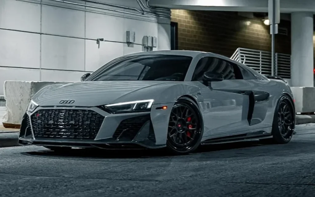 Vossen Wheels has got its hands on a Nardo Gray Audi R8 - and it has totally transformed the discontinued supercar