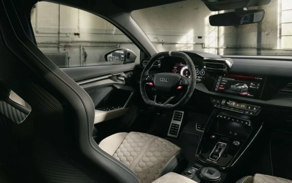 The Audi RS3 Competition Limited arrives as a thrilling tribute to one of the most distinctive engines in automotive history. 