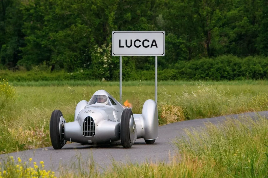 Audi just unveiled an incredible car inspired by a 1935 model from Auto Union, the brand merger that eventually became Audi