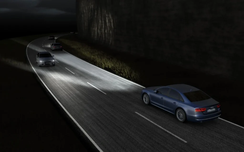 The new LED Digital Matrix headlights from Audi are illegal in the US, but this new car lighting technology is really useful