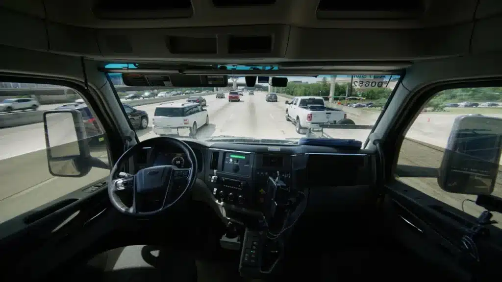 Driverless trucks hit the highway as autonomous rigs begin making roundtrips between Dallas and Houston
