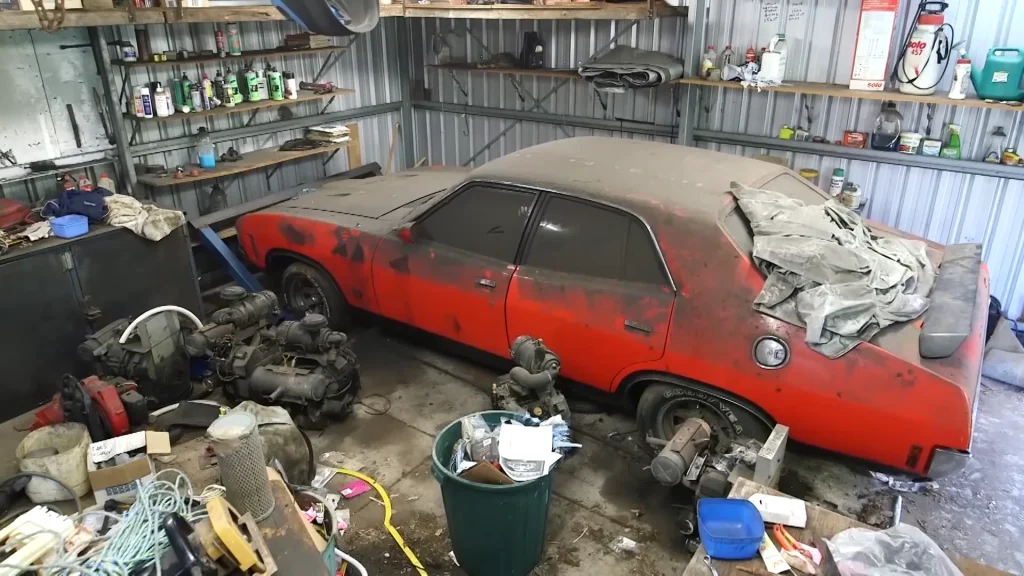 Priceless Ford muscle car airlifted by crane after 40 years in hiding was a rescue that should have been impossible