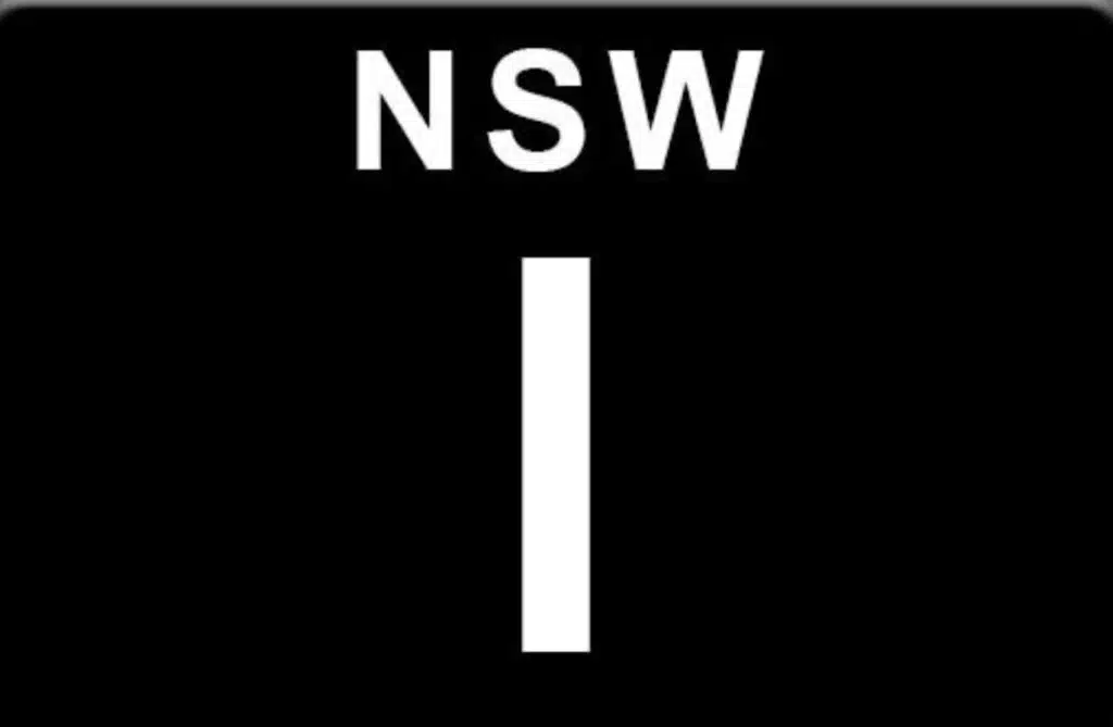 License plate that sold for over $7 million in Australia