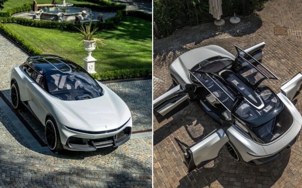 Automobili Pininfarina Pura is a crazy concept with 6 doors