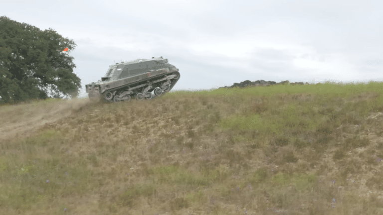 DARPA adds 12-ton robot tank to fleet of autonomous vehicles