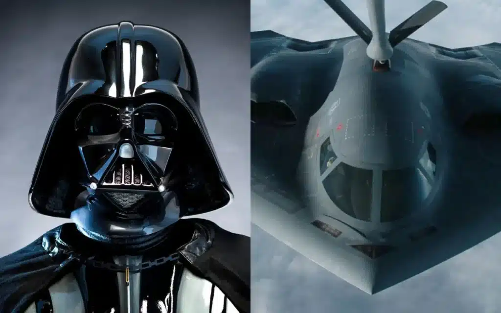 B-2-Stealth-Bomber-cockpit-identical-to-Darth-Vaders-helmet