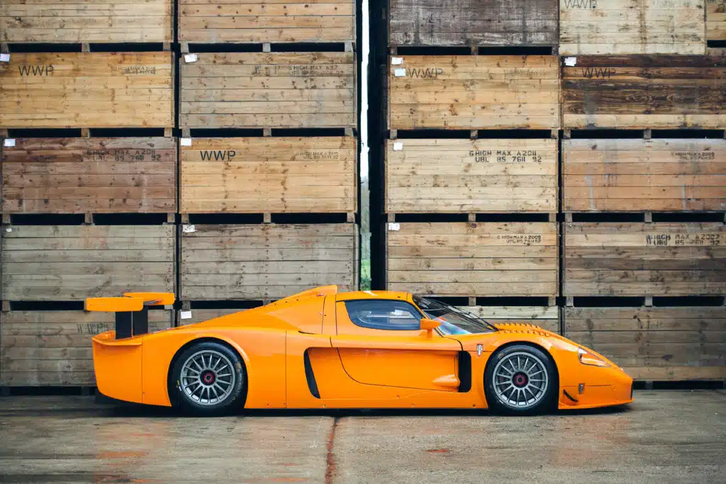 The rarest Maserati, the Maserati MC12 Versione Corsa, is a Maserati supercar with extreme Maserati performance and unmatched Maserati horsepower