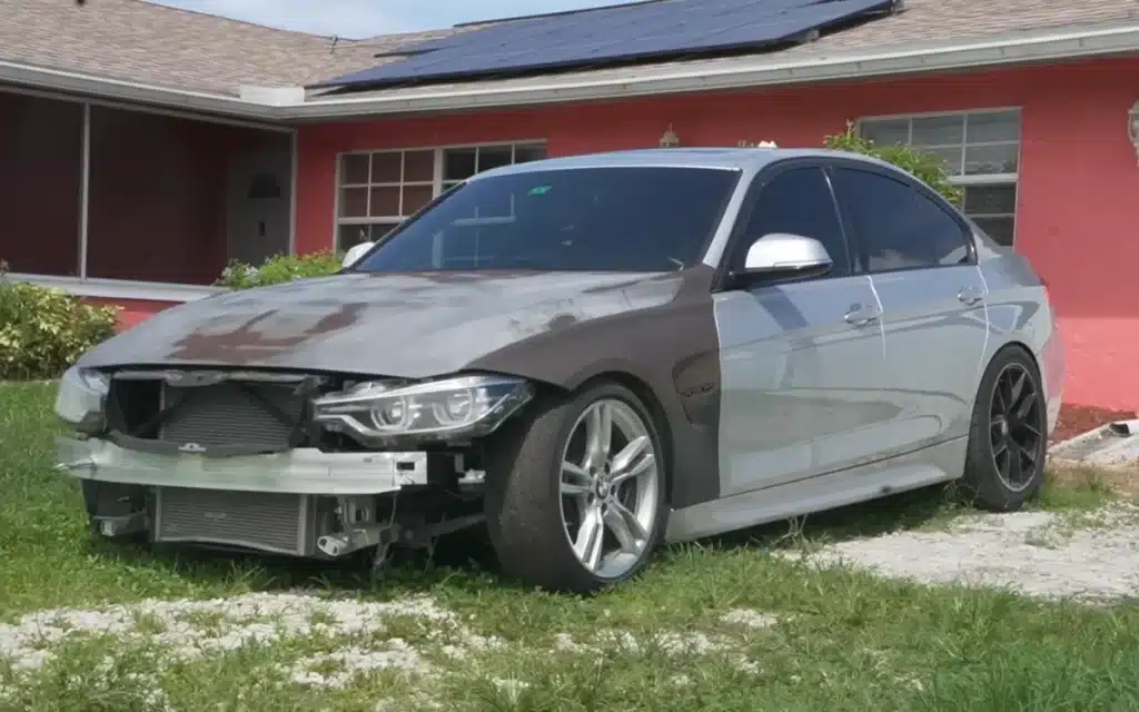 BMW 340i unsalvageable restored