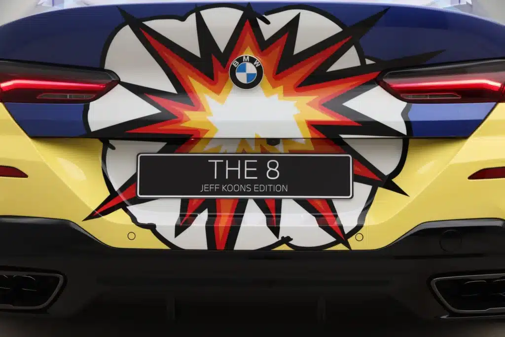 BMW 8 X Jeff Koons