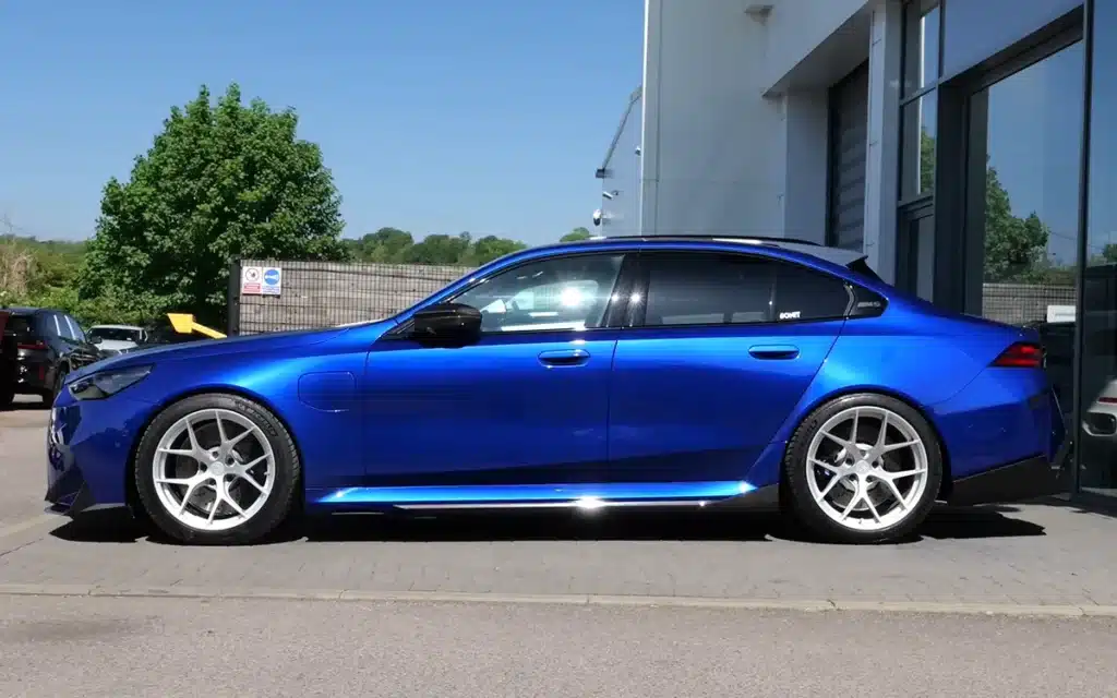 Man bought a brand new BMW G90 M5 then modified it and BMW responded to it