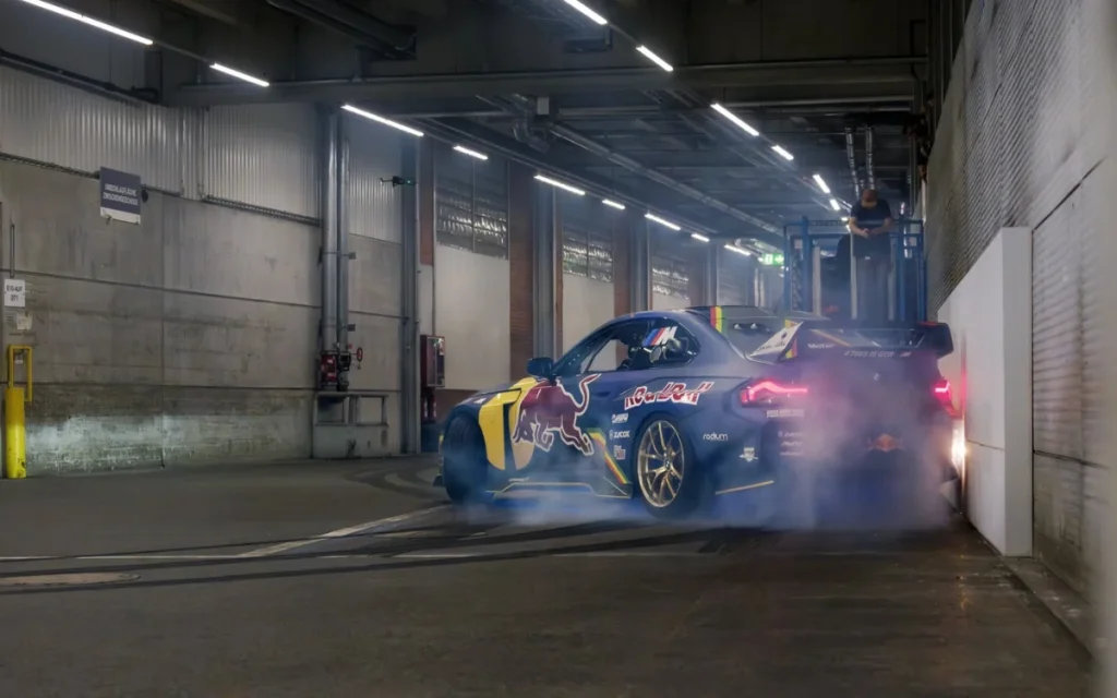 BMW recently invited one half of a drift team to take a tour of its Munich factory - and the smell of burning rubber from the BMW M2 might still be lingering