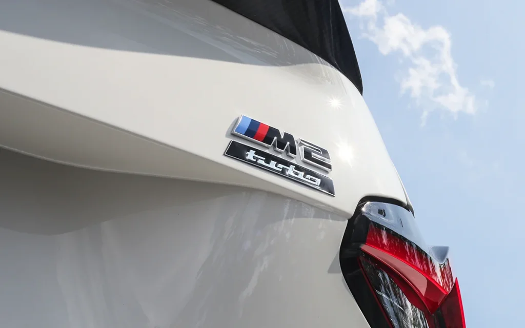 The new 2026 BMW M2 Turbo Design Edition is a perfect retro‑inspired throwback to its golden age, mimicking the same blue and red on white palette