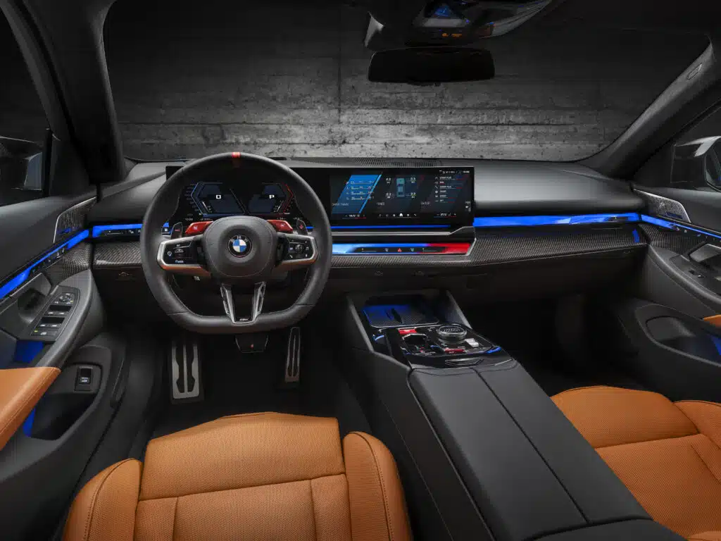BMW M5 hybrid interior
