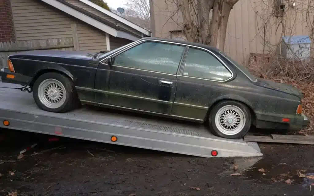 Dad shocked as sons restore his rare 1987 BMW M6 25 years later