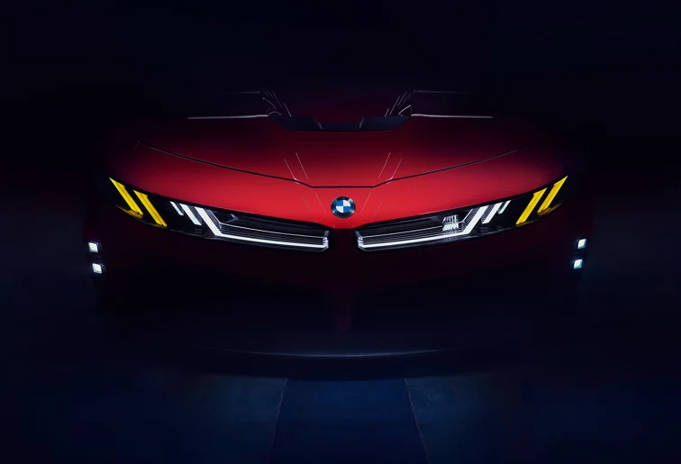 BMW unveils its first fully electric performance sedan at Le Mans the M Concept Neue Klasse