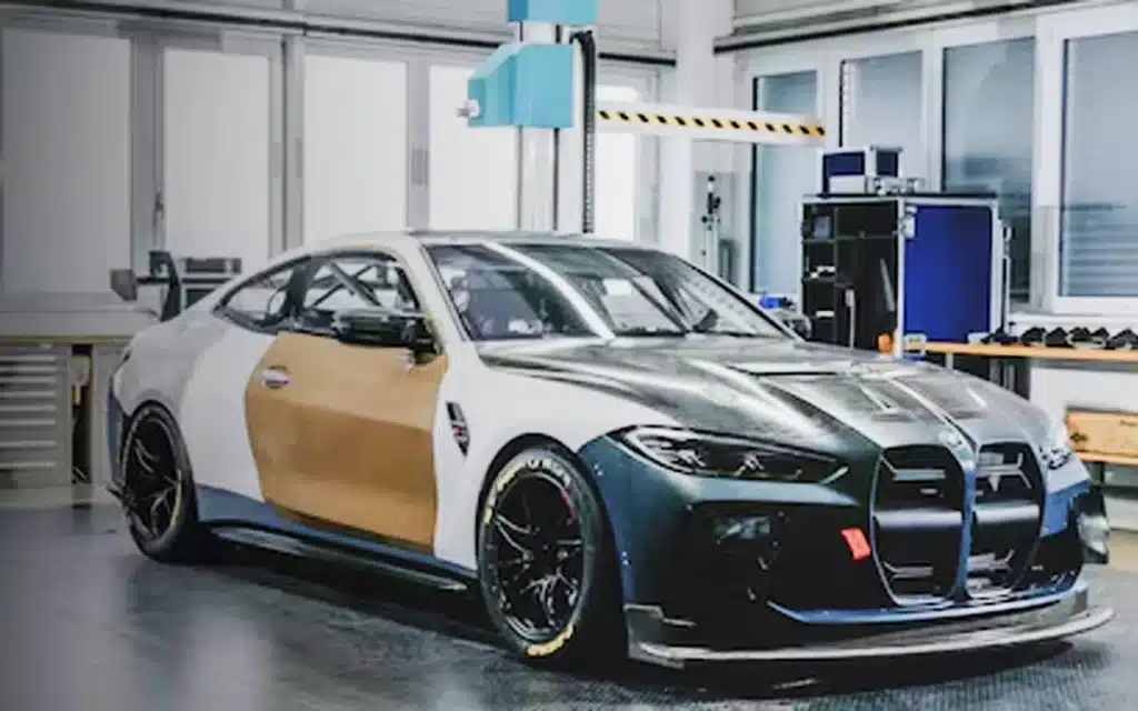 A carbon fiber replacement for the BMW M4 GT4 Evo has been tested on a 24-hour endurance circuit in front of 280,000 people, and it is holding up well