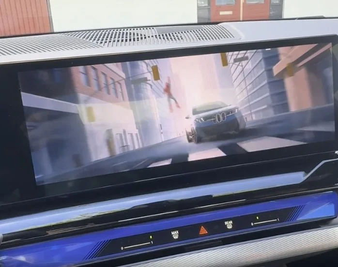 Spider-Man: Brand New Day ad is appearing on BMW car screens at start-up and it's dividing opinion