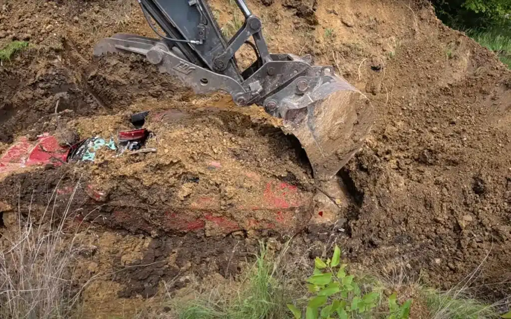 American buried his $100,000 BMW X6M for two years and is shocked by what happens after digging it up